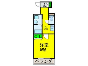 リアライズ天下茶屋の物件間取画像